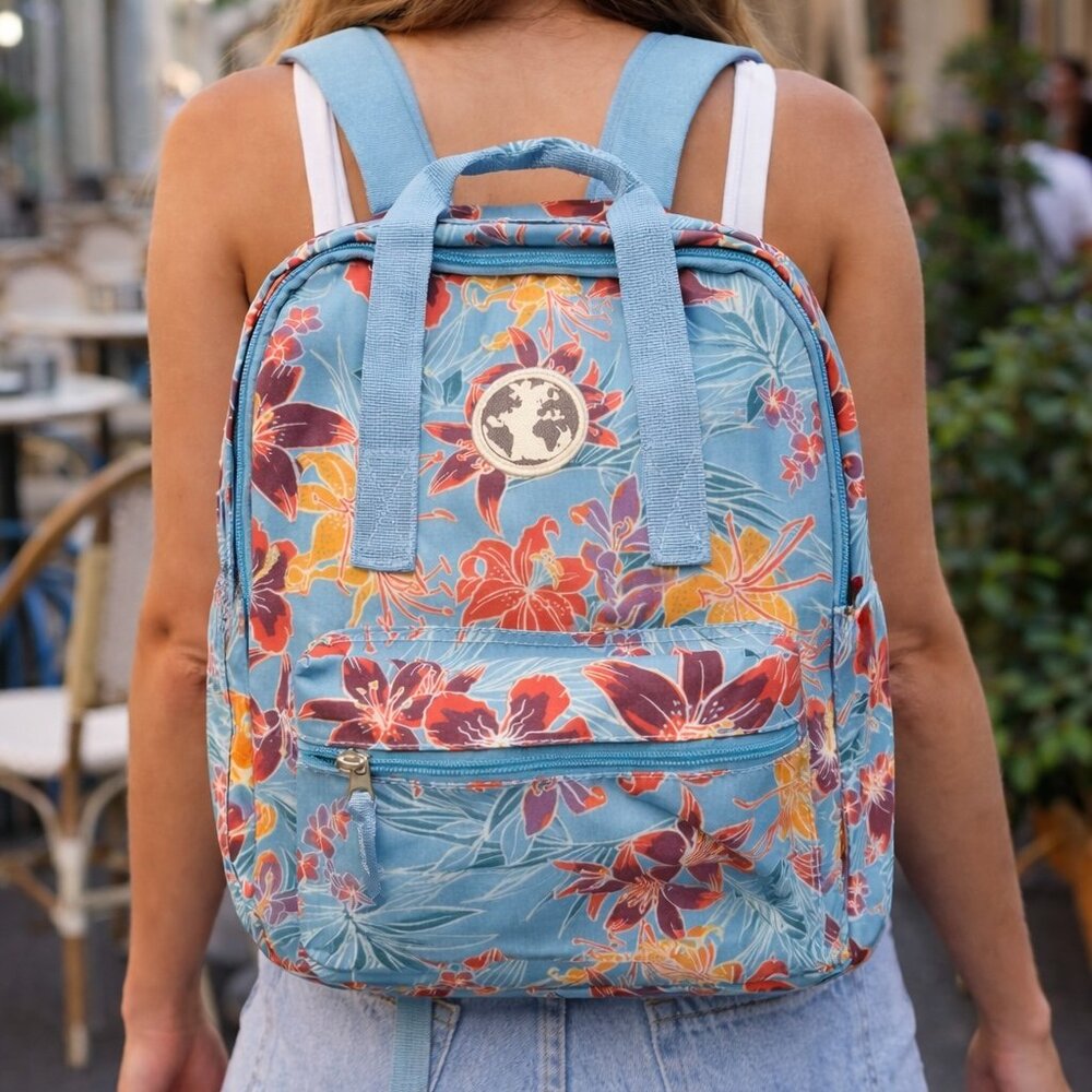 Floral Travel Backpack by Natura
